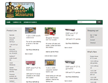 Tablet Screenshot of ozarkminiatures.com